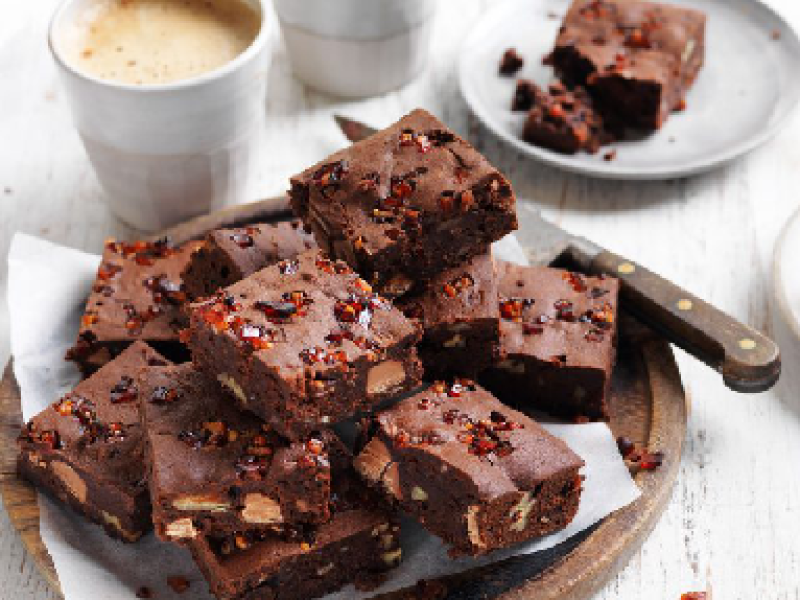 Bacon and Pecan Chocolate Brownies
